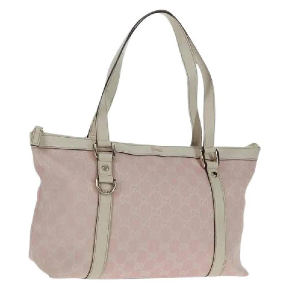 Gucci Vintage Pre-owned Tote Bag - Vintage - Dame - Lyserød - ONE SIZE -