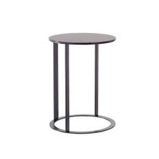 B&B Italia - Frank Small Table - Tenngrå skiva och underrede - Små borde og sideborde - Antonio Citterio - Bronze - Metal
