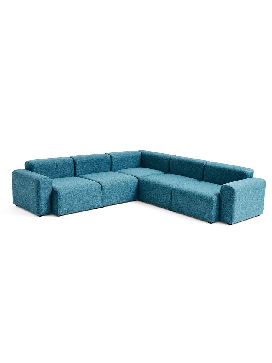 Mags Low Armrest Hjørnesofa, kombination 1 fra Hay Melange Nap - Jacobsen Plus