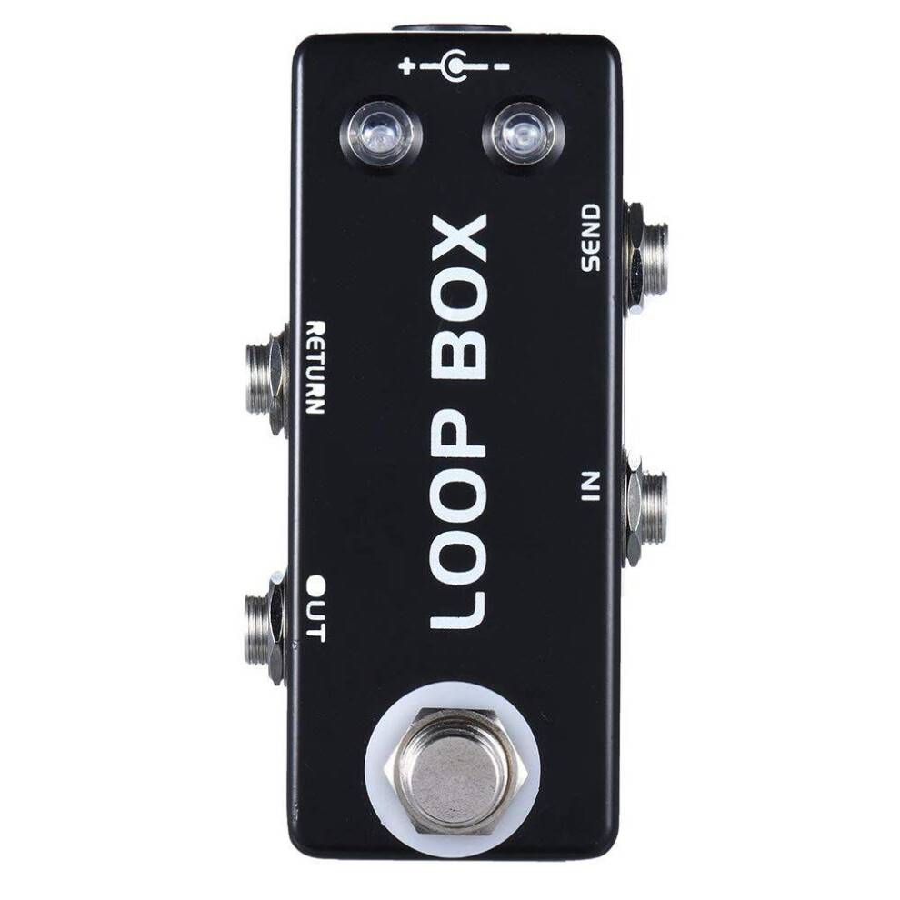 Mosky  Guitar Effect Pedal Loop Box Switcher Channel Selection True Bypass