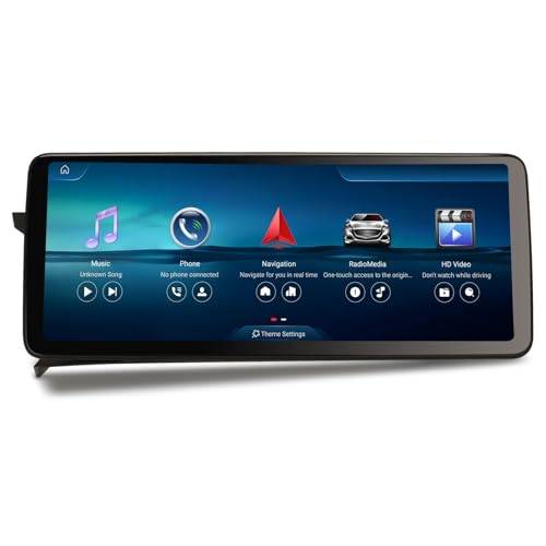 Erisin 12,3 tum Qualcomm 8-kärnig 8 GB 128 GB Android 14 bilradio GPS-navigering för Mercedes C-klass W204/S204 2011–2014 NTG 4.5-system stöder IPS Bluetooth 5.1 DAB+ Carplay Android Auto DSP WiFi