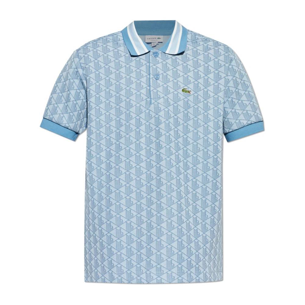 Lacoste, Toppar , Herr, XL, Bomull, Classic Fit Monogram Polo