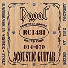 Dogal® »RC148I BARITONE GUITAR SET PHOSPHOR BRONZE« Strängar för Bariton Akustisk Gitarr | Gitarrsträngar | Phosphor Bronze Round Core | 014/070