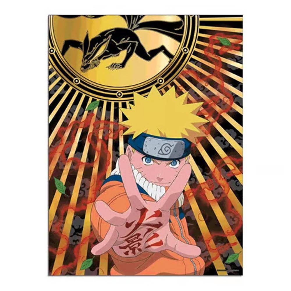 Naruto Golden Pose Poster One Size