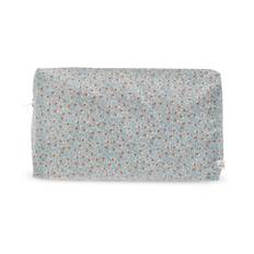 Bonpoint, Taske, unisex, Blå, ONE SIZE, Bomuld, Kosmetisk taske med botanisk motiv