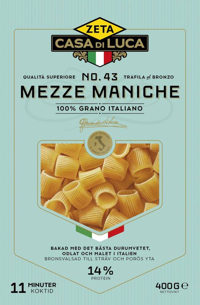Pasta Mezze Maniche