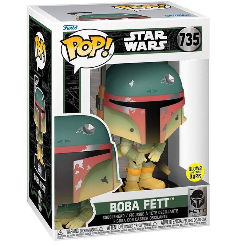 Star Wars Boba Fett Action Figur, 6-tommer samlerlegetøj