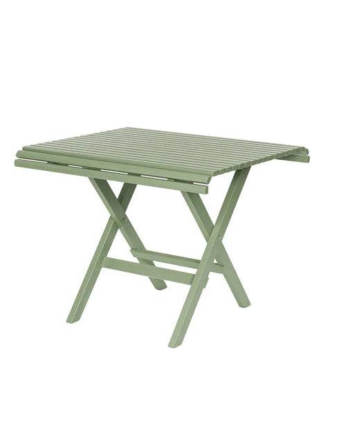 Trädgårdsbord Sundborn - Sekelskifte, hopfällbart - 145 cm / NG = Naturgrön
