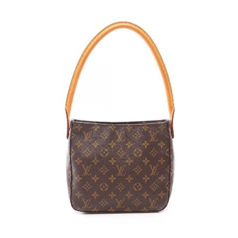 Louis Vuitton Vintage - Pre-owned Looping MM Monogram Coated Canvas Axelremsväska Vintage - Dam - ONE Size - Läder