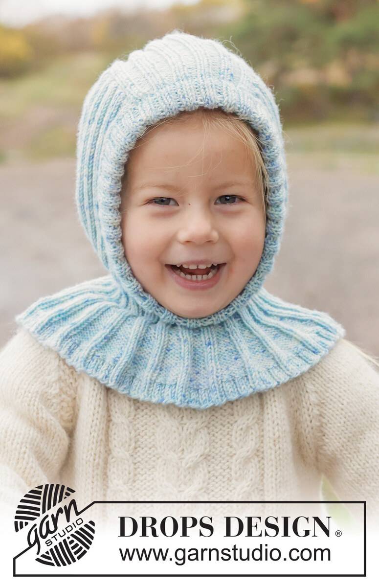 50-18 Crystal Chill Balaclava by DROPS Design DOWNLOAD OPSKRIFTEN HER Strikket elefanthue / balaclava til børn i DROPS BabyMerino. Arbejdet strikkes nedefra og op i rib. Størrelse 2 - 14 år. Pinde lægges i kurven separat. Se alle opskrifter fra DROPS her. Se alle opskrifter til børn her. Se alle strikkeopskrifter her..