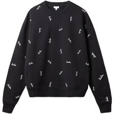 Lala Berlin Sweatshirt Shiloh Kvinde Black/white Sweaters Str large - hos Magasin