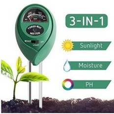 3 i 1 jord vatten fukt ph-mätare surhet fuktighet solljus ljus ph test trädgårdsväxter blommor fuktig testare trädgårdsredskap