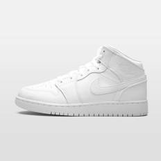 Jordan 1 "Triple White" Mid - 36.5