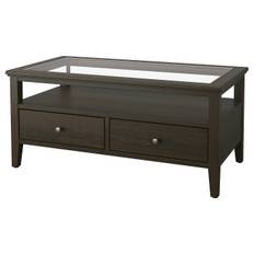 IKEA - IDANÄS sofabord, mørkebrun bejdset, 107x55 cm