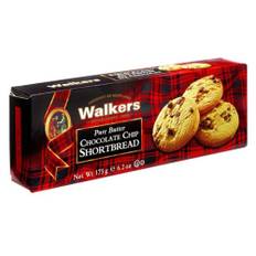 Walkers Chocolate Chip Shortbread (175 g) - Bäst Före 30/7-2025