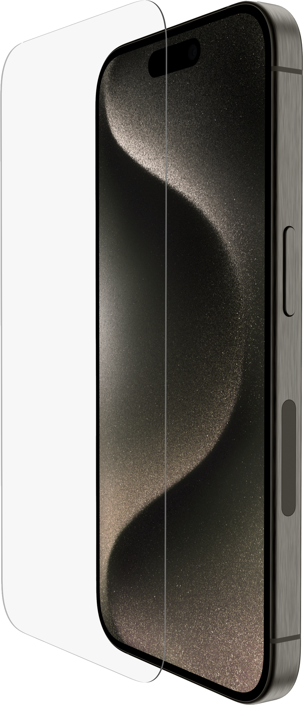 Belkin Screenforce UltraGlass 2 Anti-Microbial - iPhone 15 Pro - Inklusive montering