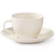 Espressokop i porcelæn 80 ml, sæt med 6 stk.