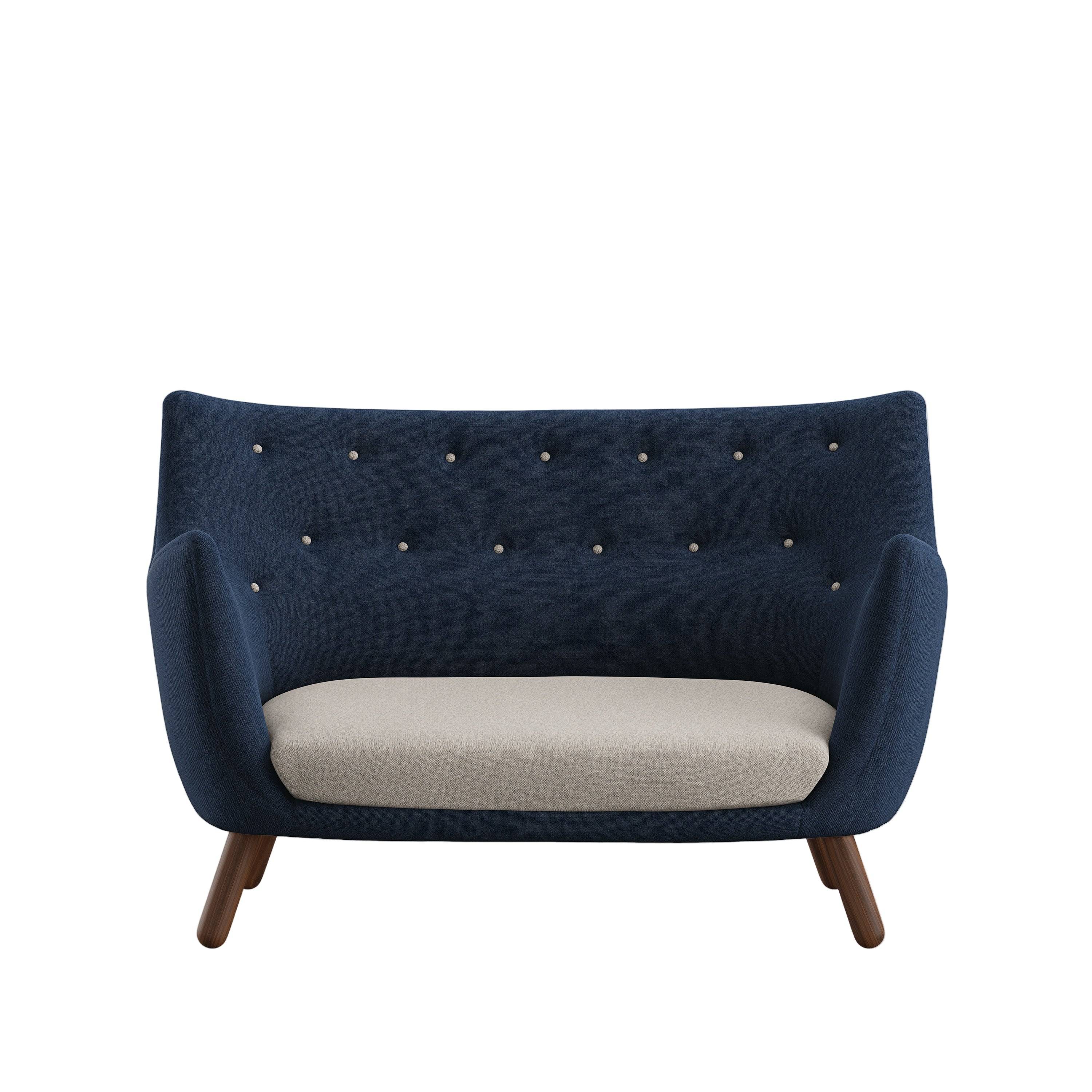 Poet sofa, valnød af Finn Juhl Hallingdal 764 / 110 - Jacobsen Plus