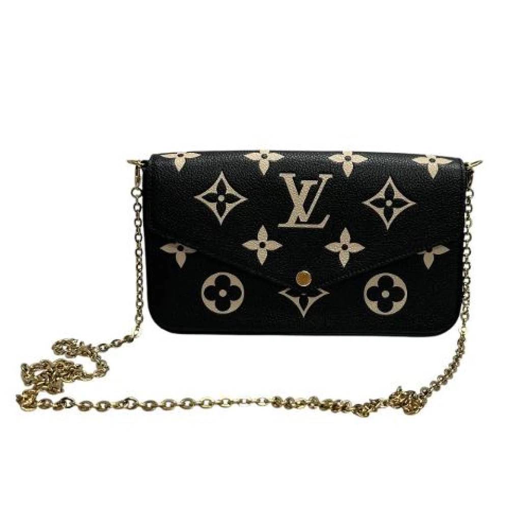 Louis Vuitton Vintage Pre-owned canvas tasker - Vintage - Dame - Sort - ONE SIZE -