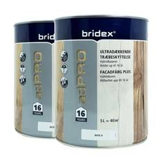 Bridex Ultradækkende Lys Grå 10 ltr.