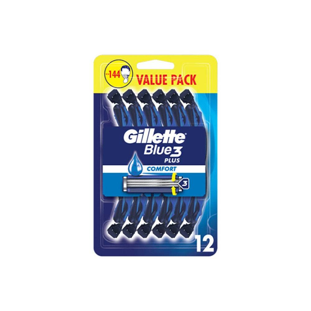 Gillette Blue 3 Comfort - Klarskrapor - 12.0k