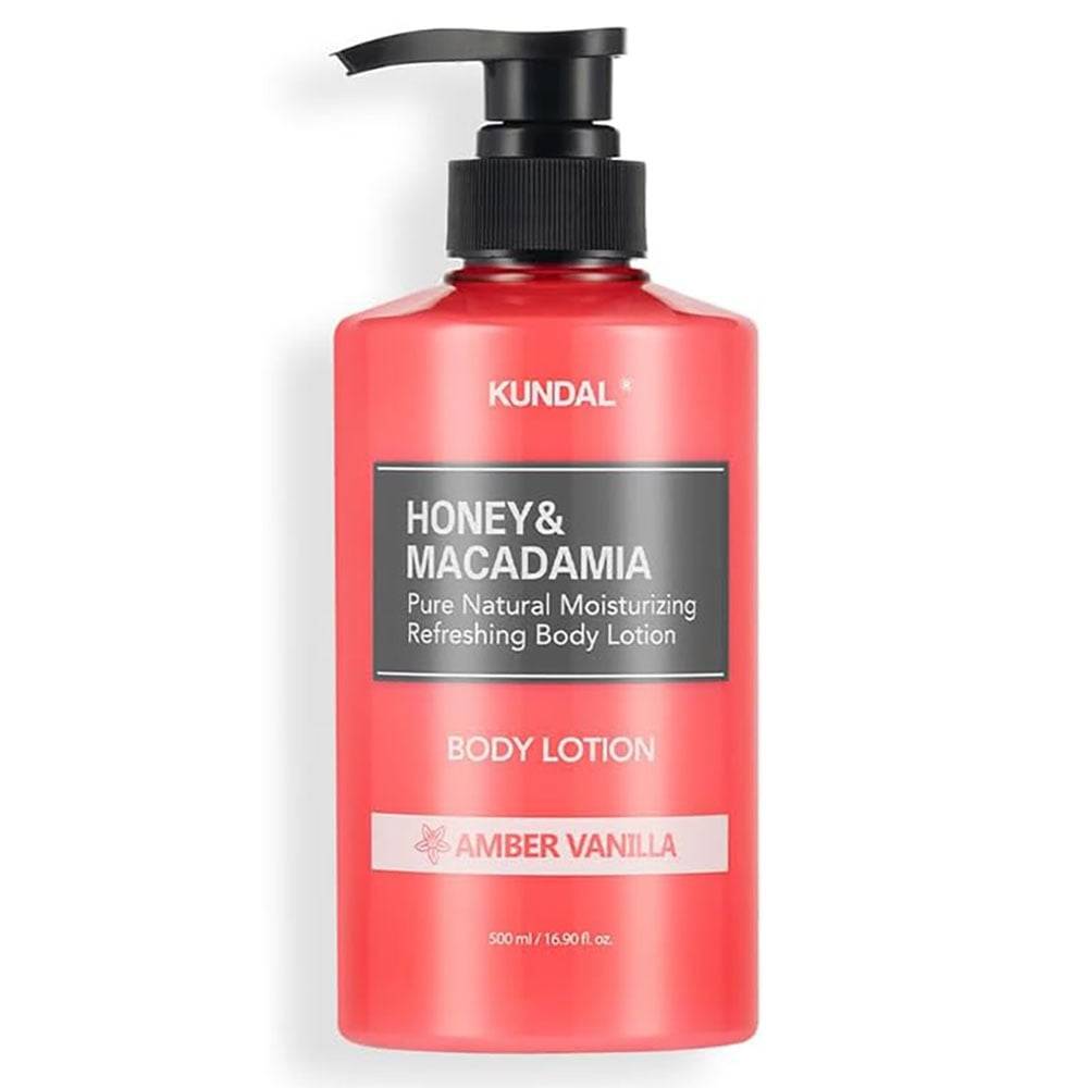 Honey & Macadamia Body Lotion Amber Vanilla