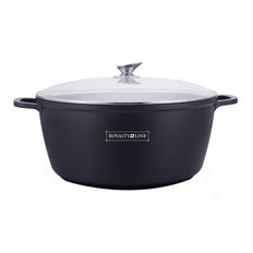 Casserole - Die Cast - Non Stick Greblon Marble Coated - 36 cm / 14 L - Royalty Line