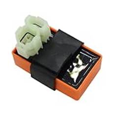 CDI Box tändare Moped Skoter 6Pin Ignition CDI Box För GY6 50cc 125cc 150cc ATV Go Kart Motorcyklar Tillbehör Motorcykel CDI Ignitor