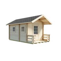 Luoman Lillevilla Tiira sauna med terrasse - 10,3 + 2,3 m²