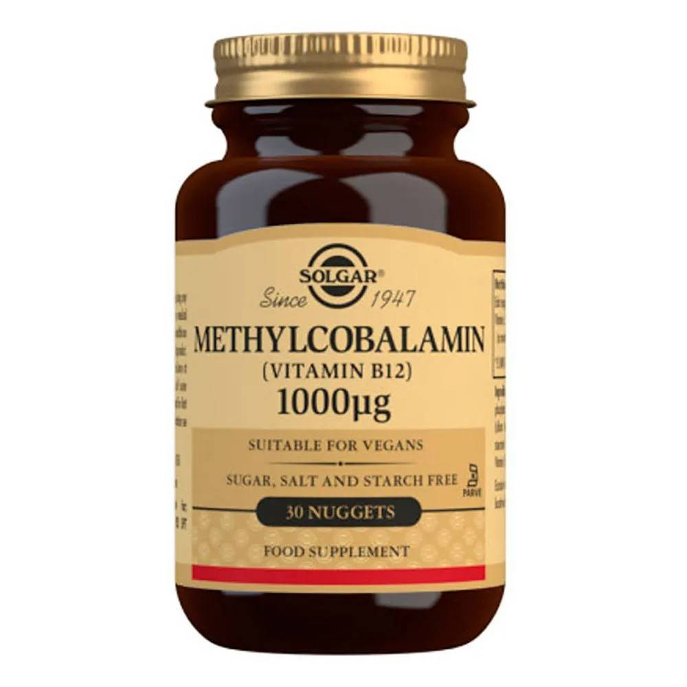 Solgar Methylcobalamin 1000 Mcg 30 Enheder