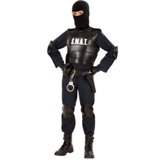 SWAT politi kostume til børn