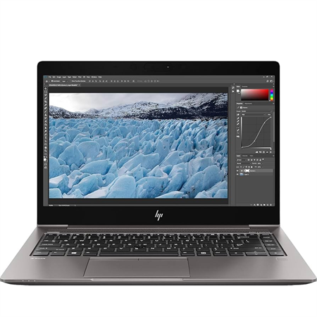 HP Zbook 14U G6 14" - 256GB SSD - i7-8550U - 16GB - AMD Radeon Pro WX 3200 4 GB - Win11 - Grade B
