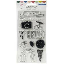 Maggie Holmes Acrylic Clear Stamps 13/Pkg - Sweet Story