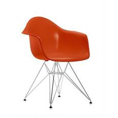 VITRA EAMES DAR STOLE, RØD