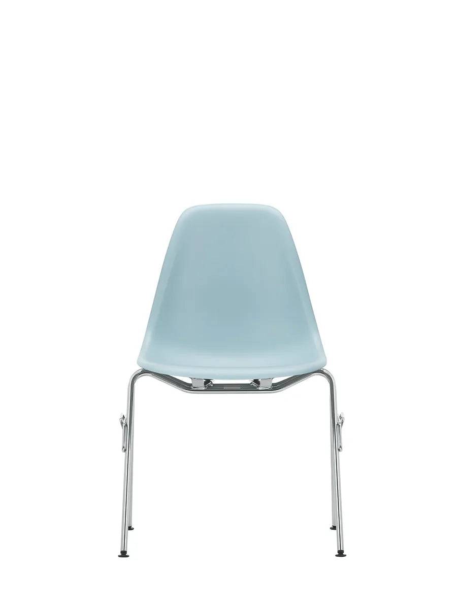 Eames Plastic Side Chair DSS-N, stabelbar fra Vitra Ice grey - Jacobsen Plus