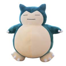 Kæmpe Snorlax Plysdukke Sød Bamse Stor Plysdyr Blød Pude GS