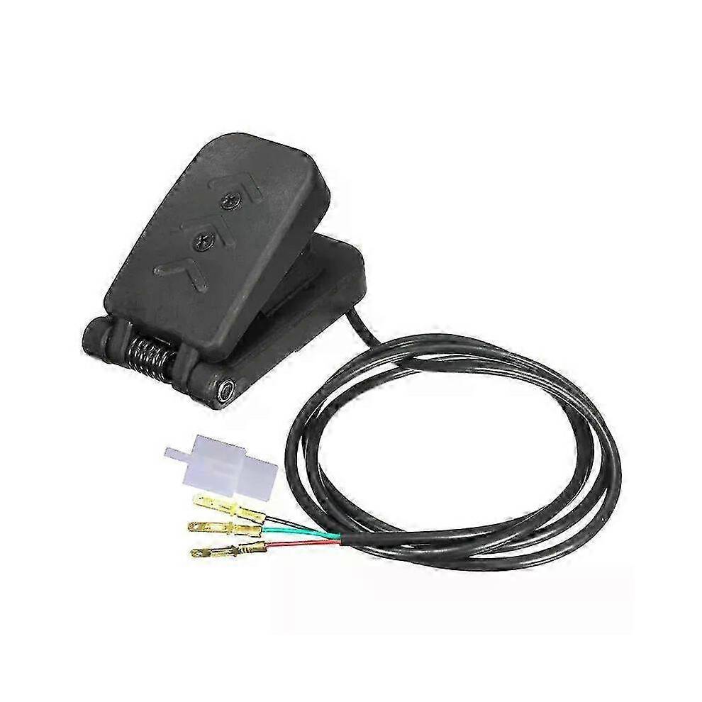 TDPRO 12v/24v/36v/48v Electric Scooter Foot Throttle Pedal for Go Kart ATV Bike 4 Wheel Motorcycle