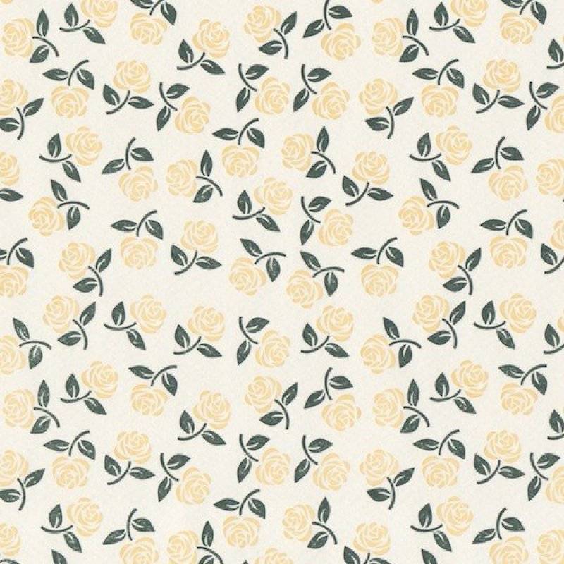 Rossi - Mandorlamara 046 - Rosor - Naturvit / Gul