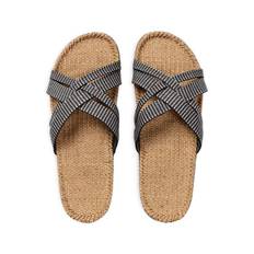 Shangies Sandaler - Women#1 - Black Stripes - 39/40 - 24.50 cm