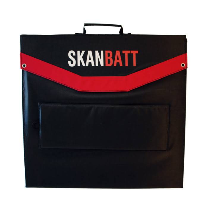 Skanbatt Vikbar Solpanel med Laddningsregulator 120W