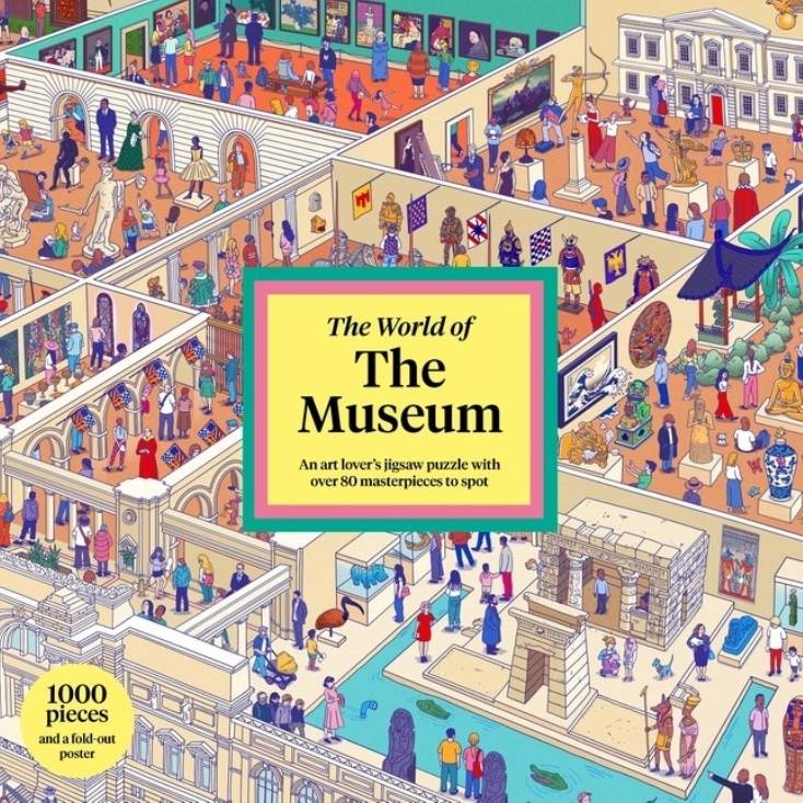The World Of The Museum- A 1000-piece Jigsaw By Andrew Rae