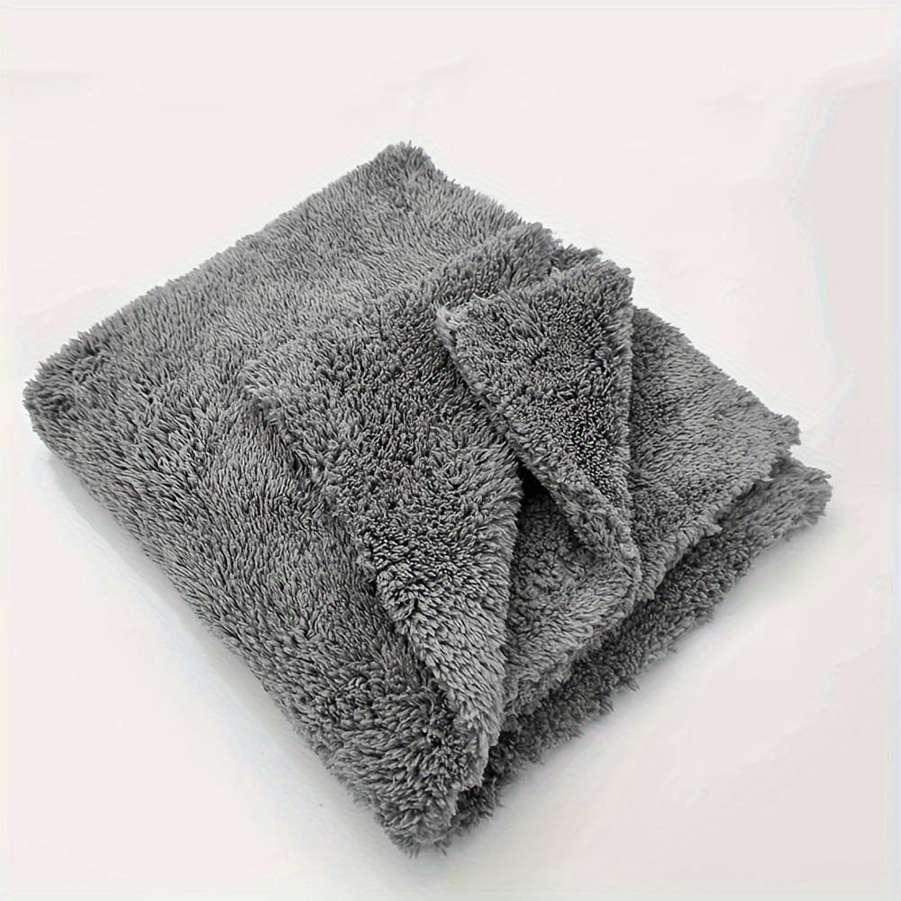 Car Wash Microfiber Towel Cleaning Drying Car Polishing Cloth Soft Edgeless Car Detailing Waxing Towel