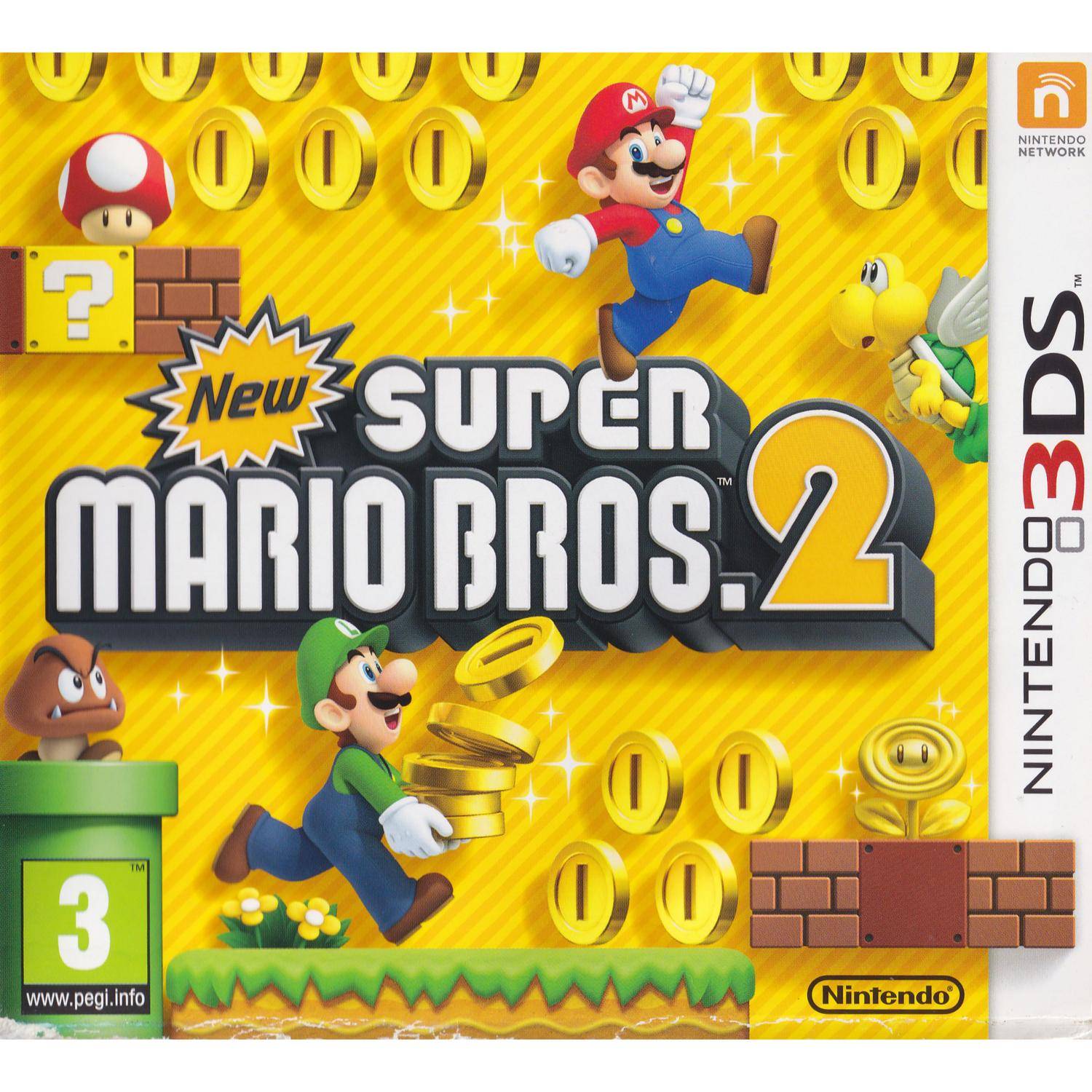 New Nintendo Super Mario Bros 2 Nintendo 3DS Nordic (Brugt)