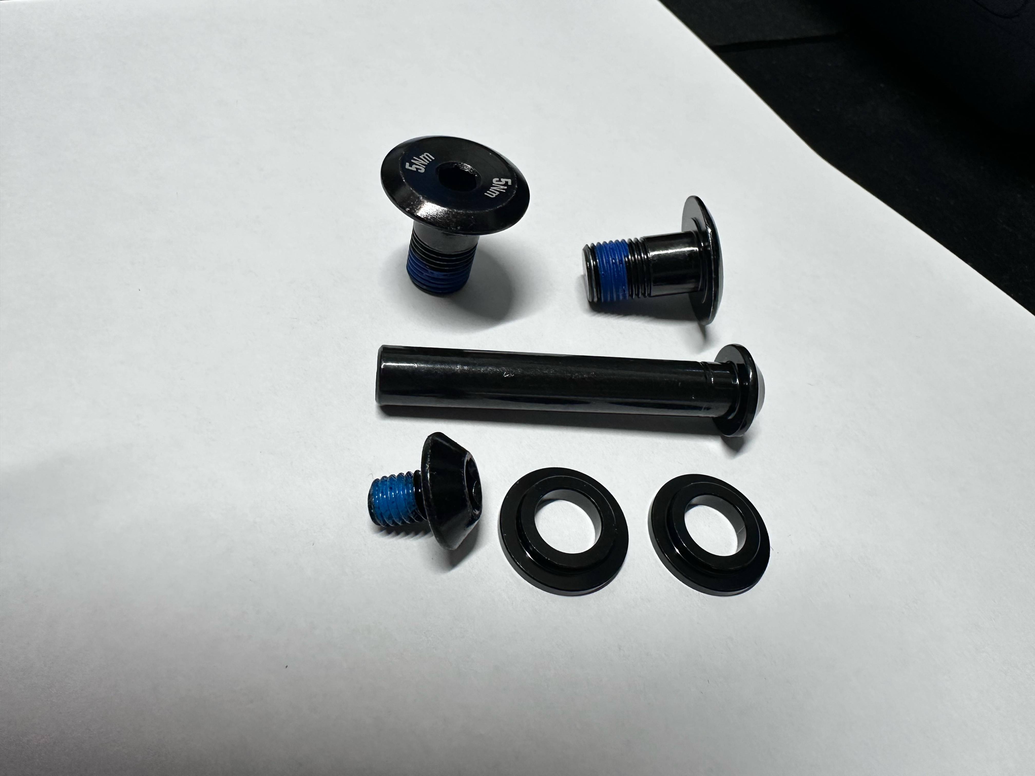 Cannondale Jekyll Shock Bolts and spacers | Reservdelar