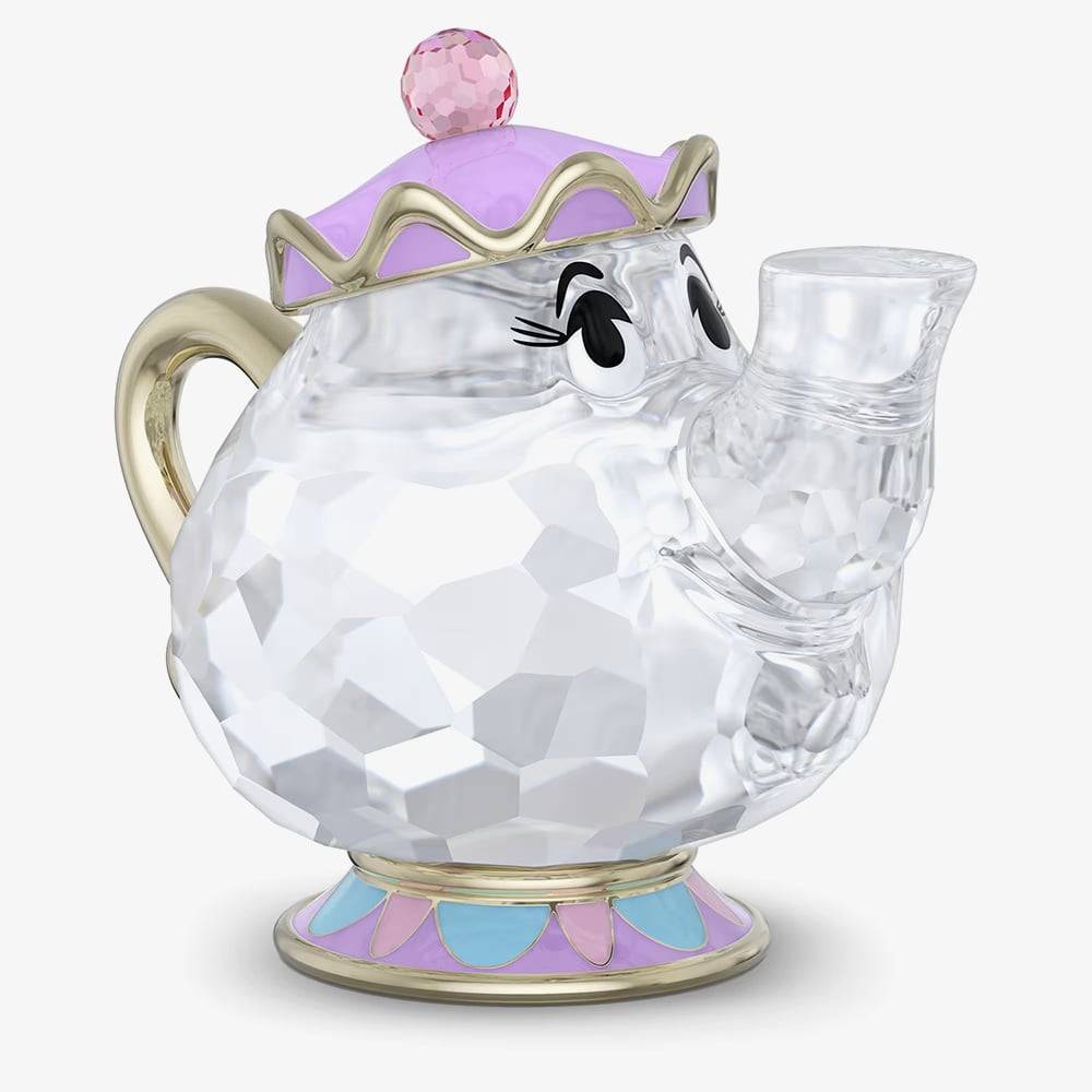 Swarovski Beauty And The Beast Mrs Potts Figurine 5714992 - Multi-Coloured