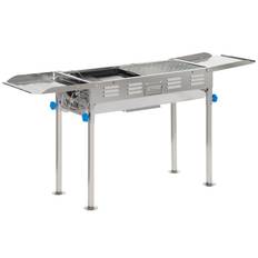 Kolgrill höjdjusterbar 120x31x60-70 cm