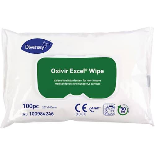 OXIVIR Ytdesinfektion Excel Wipe Acti 100/fp
