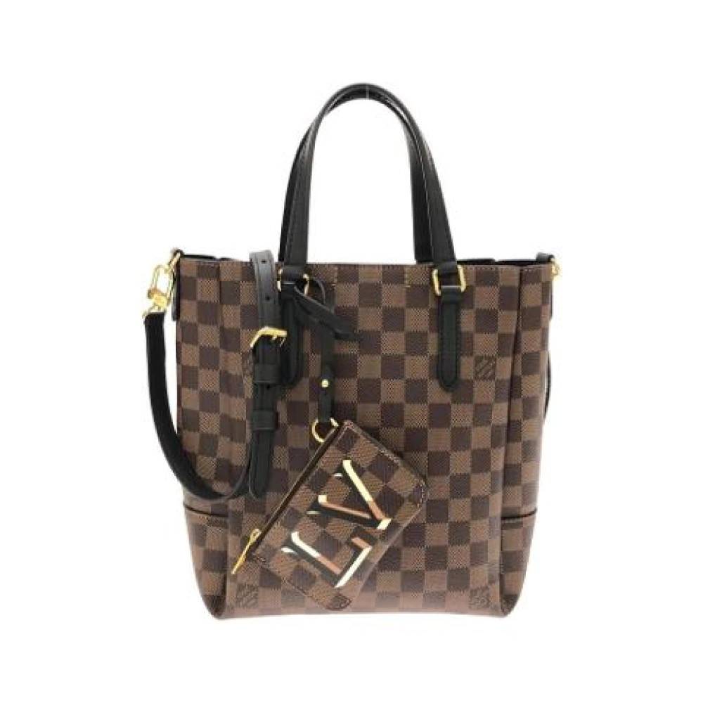 Louis Vuitton Vintage Pre-owned Damier Ebene Tote - Vintage - Dame - Brun - ONE SIZE -
