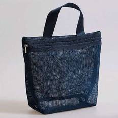 Lightweight Mesh Shower Bag Travel Makeup Bag, Back-To-School Season Toiletry Bag, Large Capacity Lightweight Toiletry Handbag, Portable Hanging Bathr - Multicolor