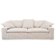 DOVER Grand Deluxe 4-sitssoffa Manchester Offwhite